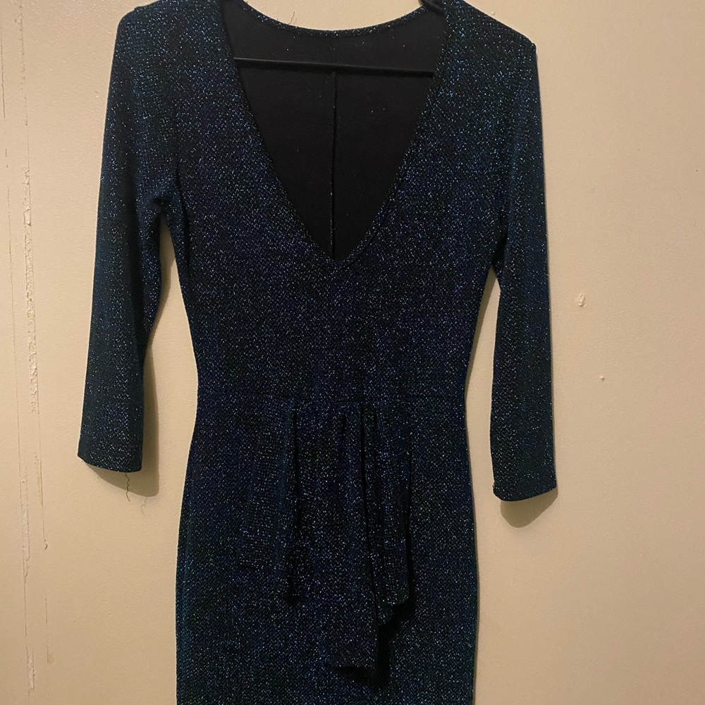 Beautiful turquoise shimmer Women's Dress
